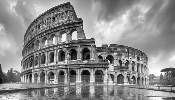 Man in Rome holding an NDLS Cargo box, next to a box containing Indian food items and gifts shipped to Italy.